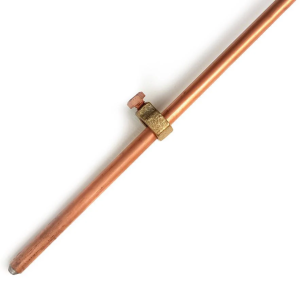 Varillas copperweld con grapa reforzada